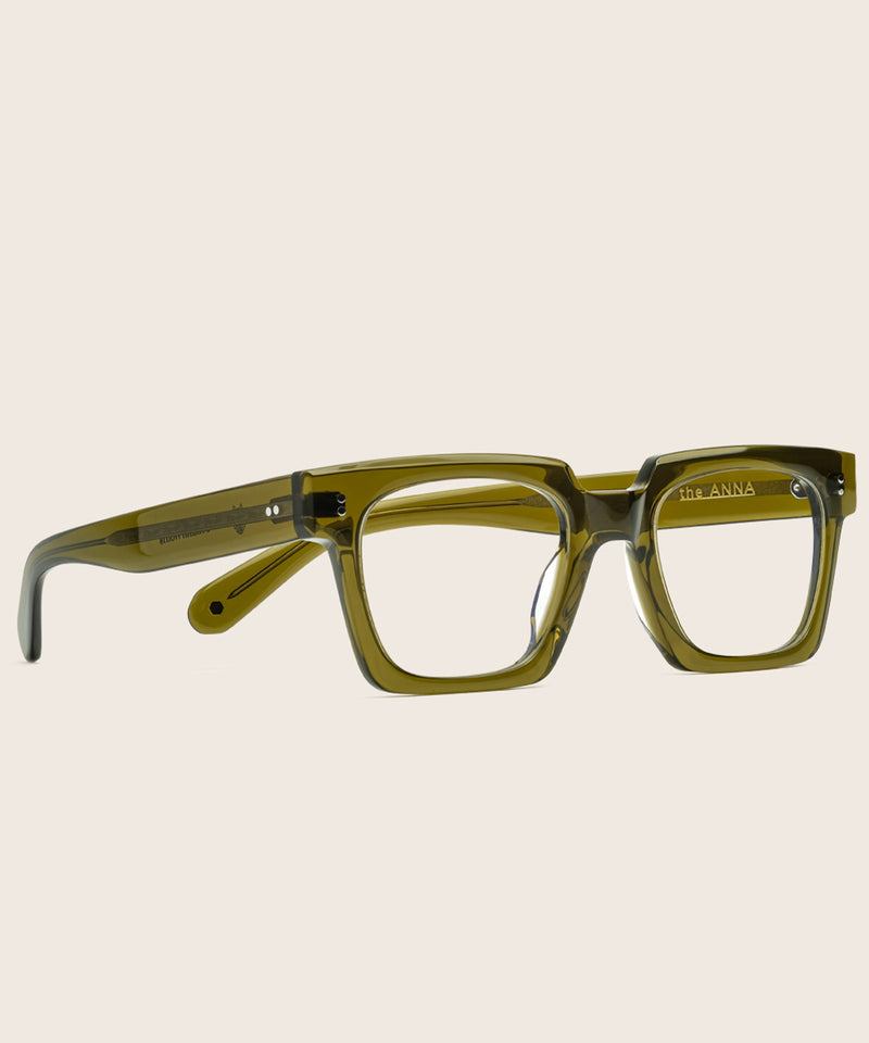 Johann Wolff Anna Army Eyeglasses #color_army