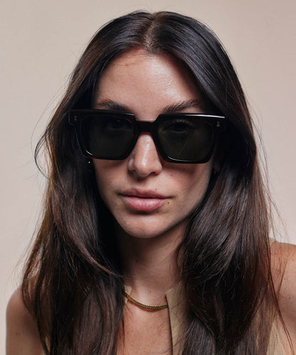 Johann Wolff Anna Dark Havana Sunglasses 