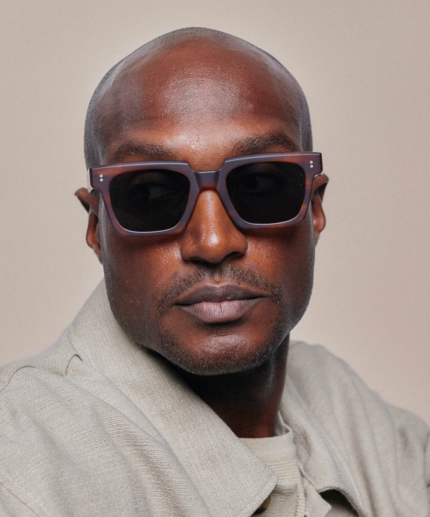 Johann Wolff Anna Havana Matte Sunglasses #color_matte-havana