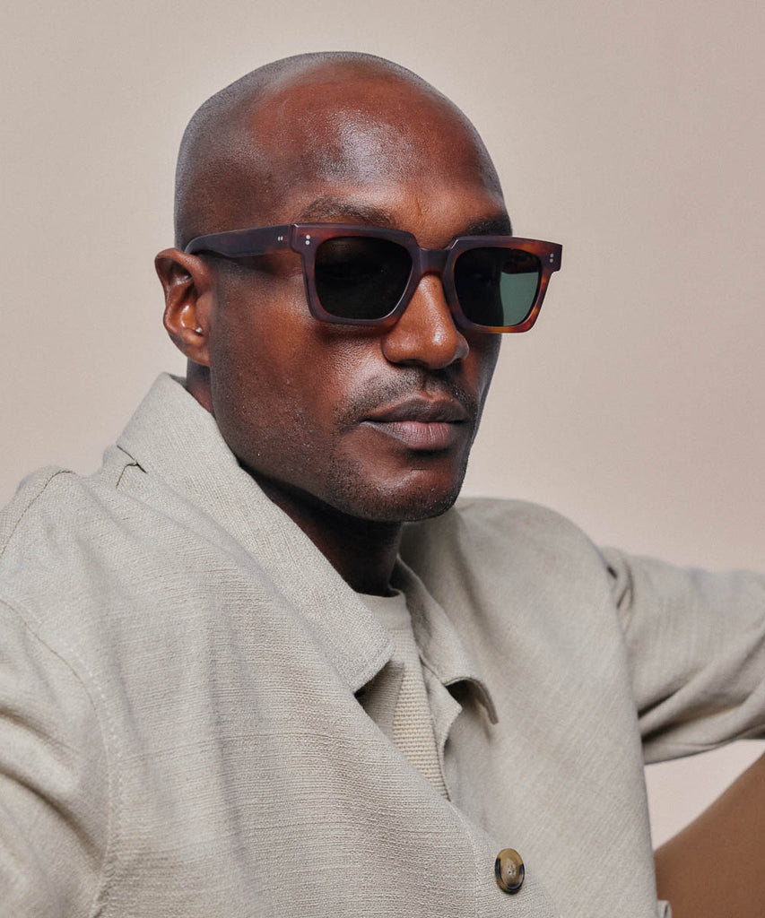 Johann Wolff Anna Havana Matte Sunglasses #color_matte-havana