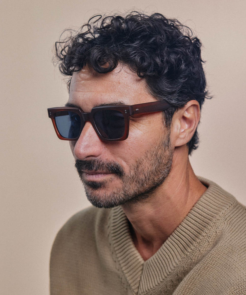 Johann Wolff Anna Hickory Matte Sunglasses #color_matte-hickory