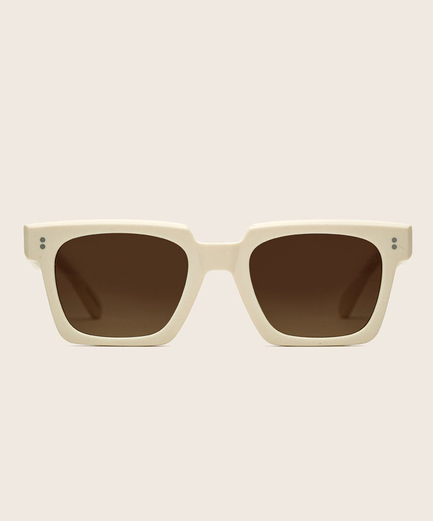 Johann Wolff Anna Matte Ivory Sunglasses #color_matte-ivory
