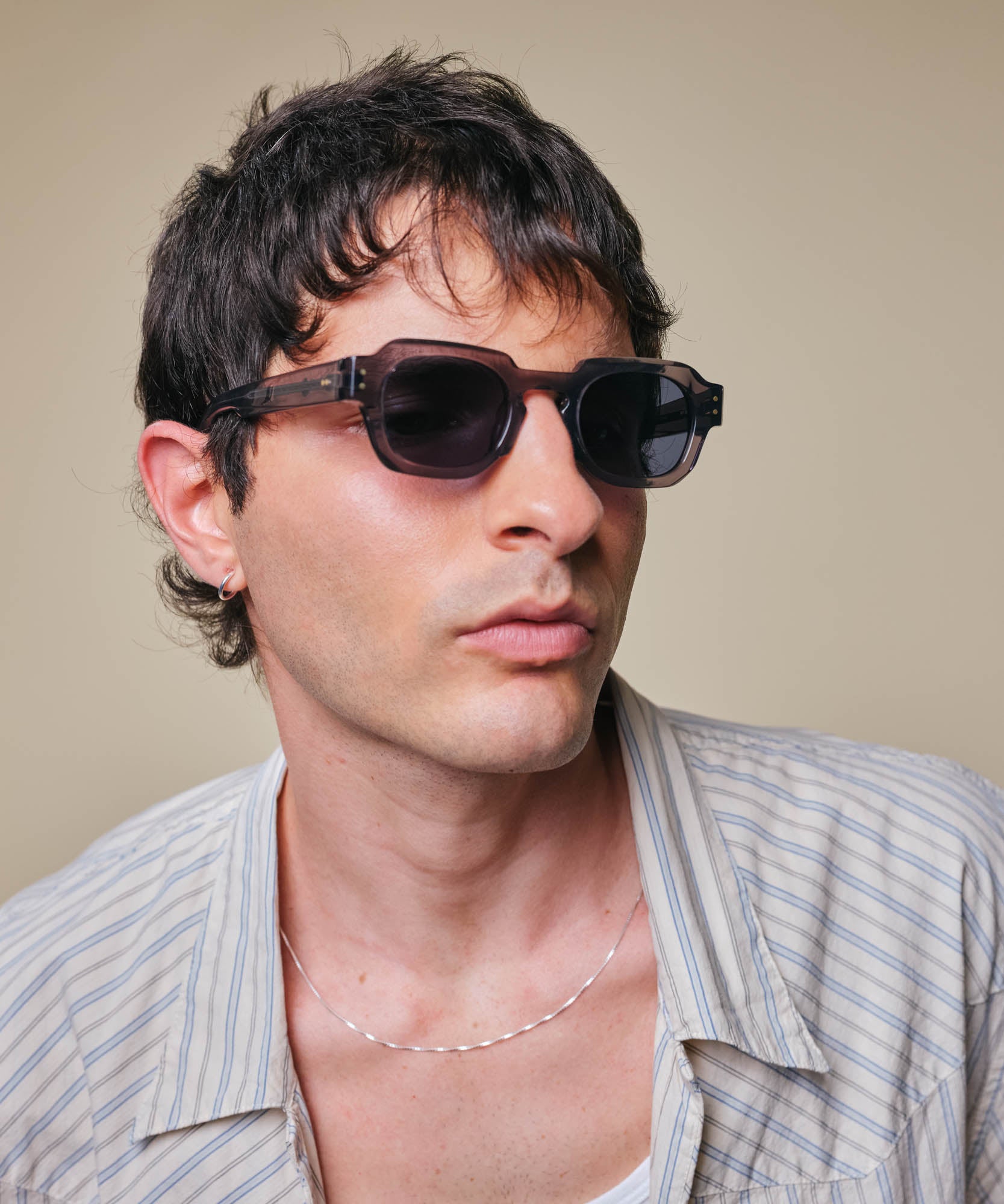 Johann Wolff Bastei Smoke Blue Sunglasses 