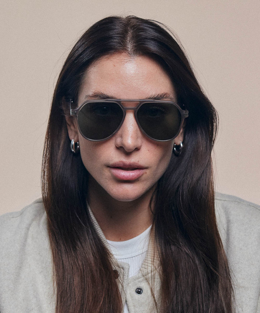 Johann Wolff Bernau Matte Smoke Sunglasses #color_matte-smoke