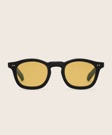 Johann Wolff Carousel Black Burnt Yellow Sunglasses #color_black-burnt-yellow