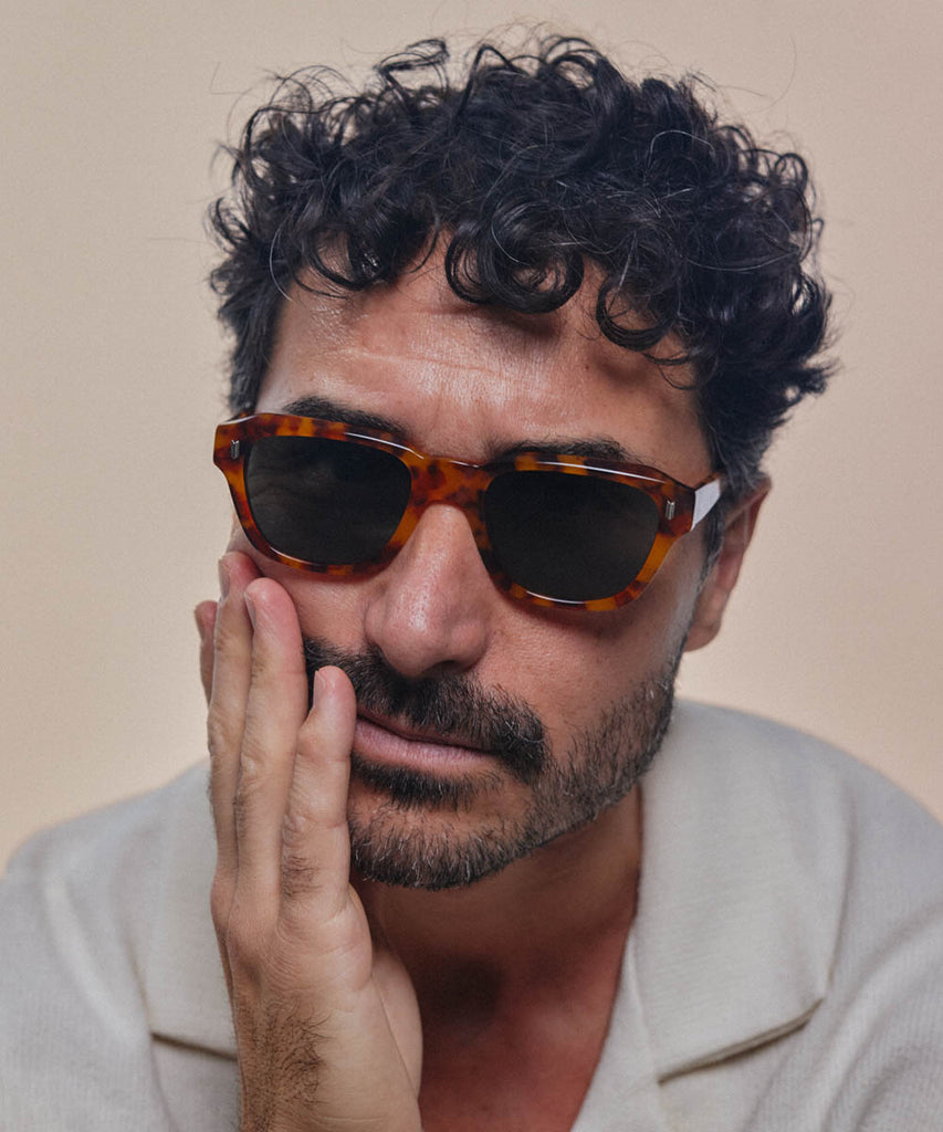 Johann Wolff Dessau Amber Tortoise  Sunglasses