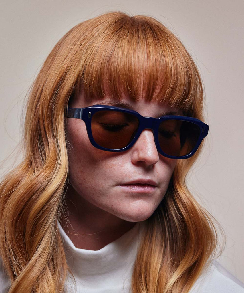 Johann Wolff Dessau Navy  Sunglasses #color_navy