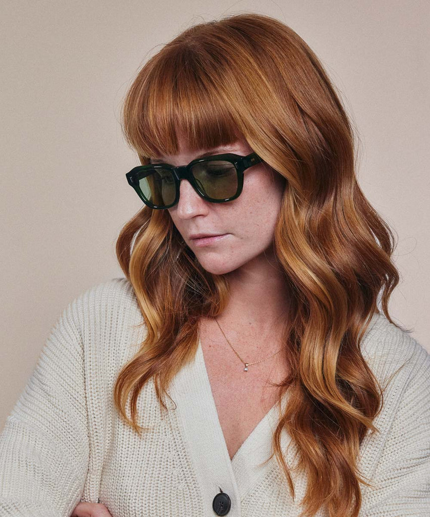 Johann Wolff Dessau Palm Sunglasses #color_palm-green