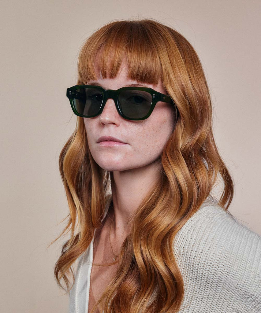 Johann Wolff Dessau Palm Sunglasses #color_palm-green
