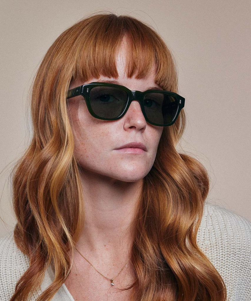 Johann Wolff Dessau Palm Sunglasses #color_palm-green