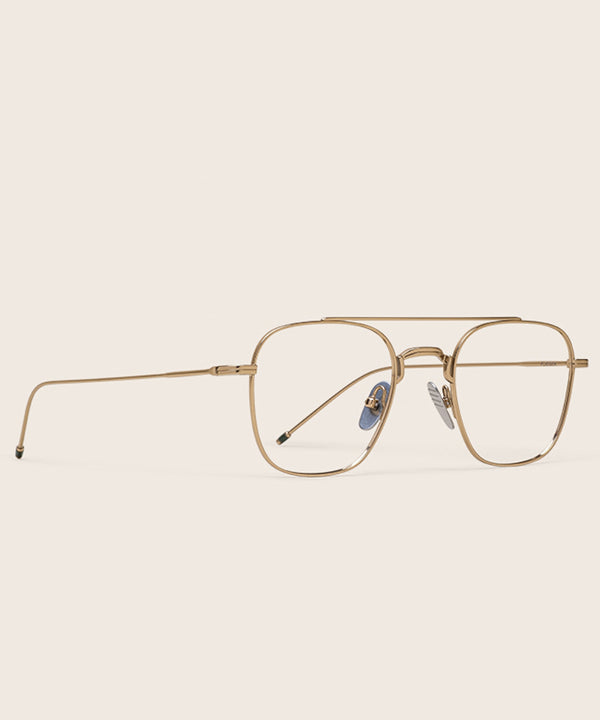 Johann Wolff Flieger Gold Eyeglasses #color_gold