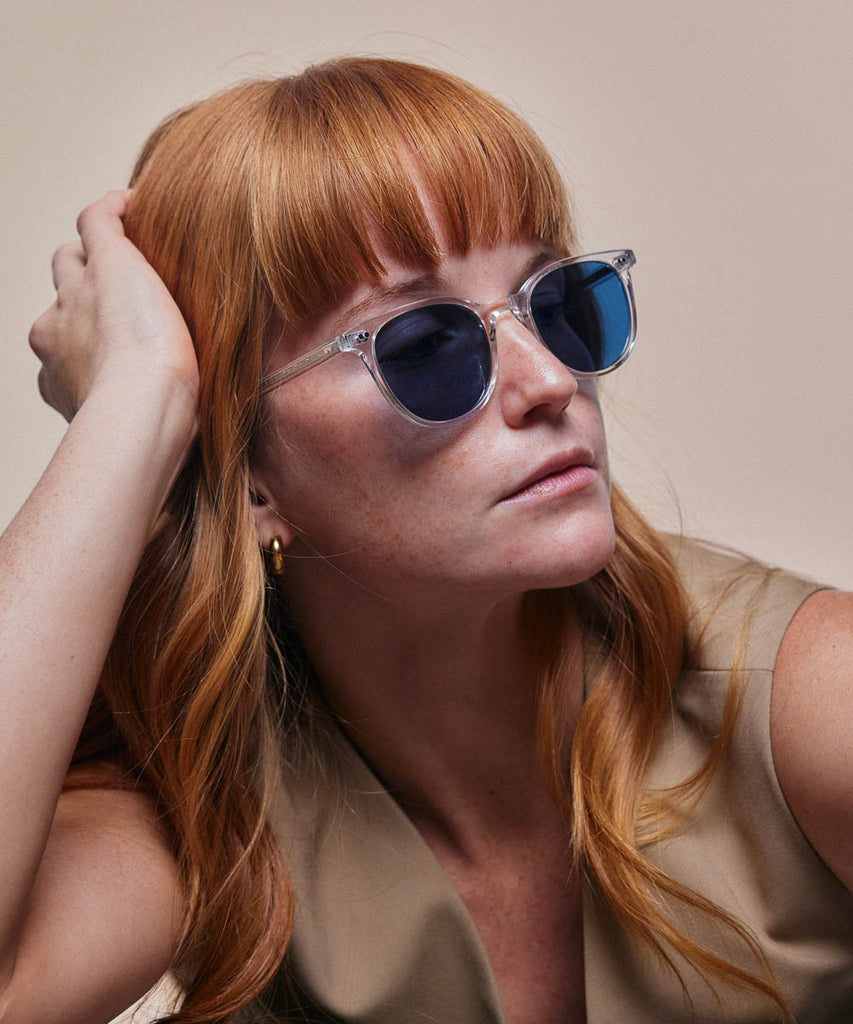 Johann Wolff Frankie Crystal Sunglasses #color_crystal