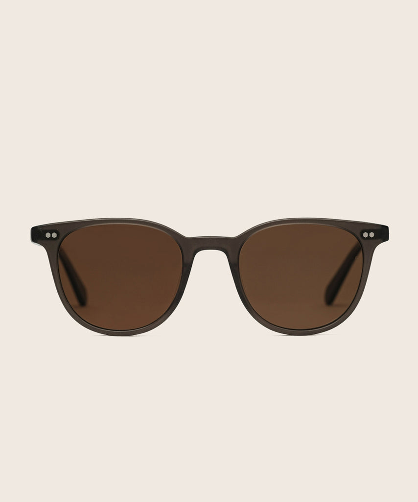 Johann Wolff Frankie Matte Smoke Sunglasses #color_matte-smoke