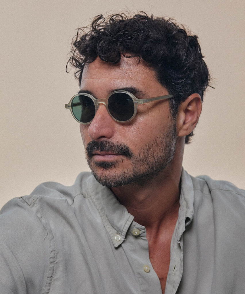 Johann Wolff Gatsby Cream Sunglasses #color_cream