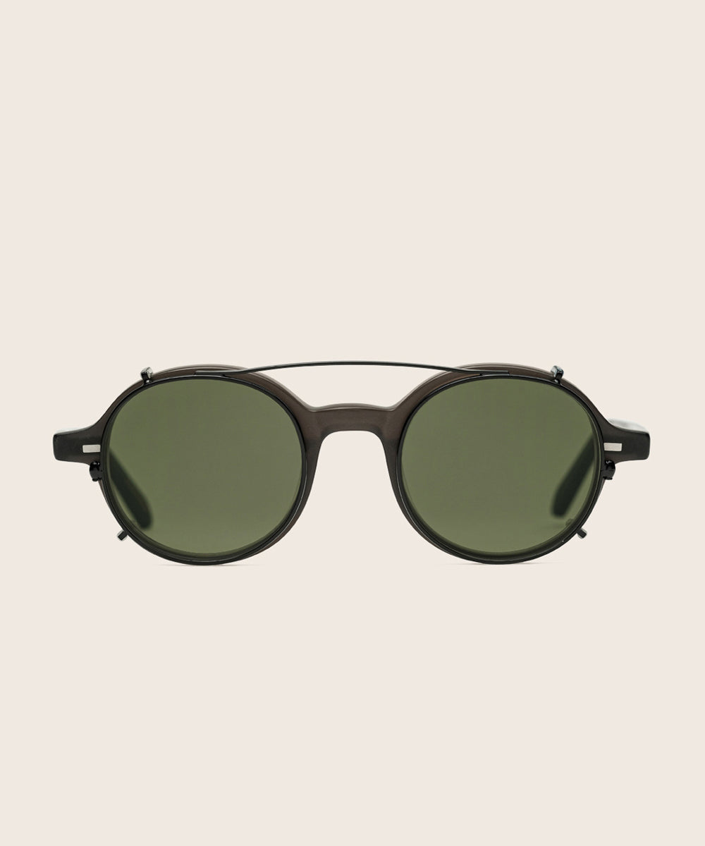Johann Wolff Gatsby Matte Black Green Clip 