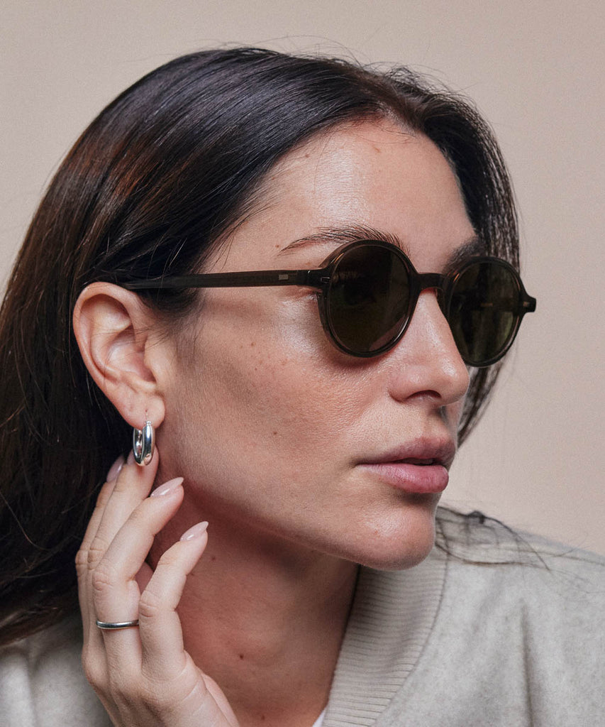 Johann Wolff Gatsby Smoke Sunglasses #color_smoke