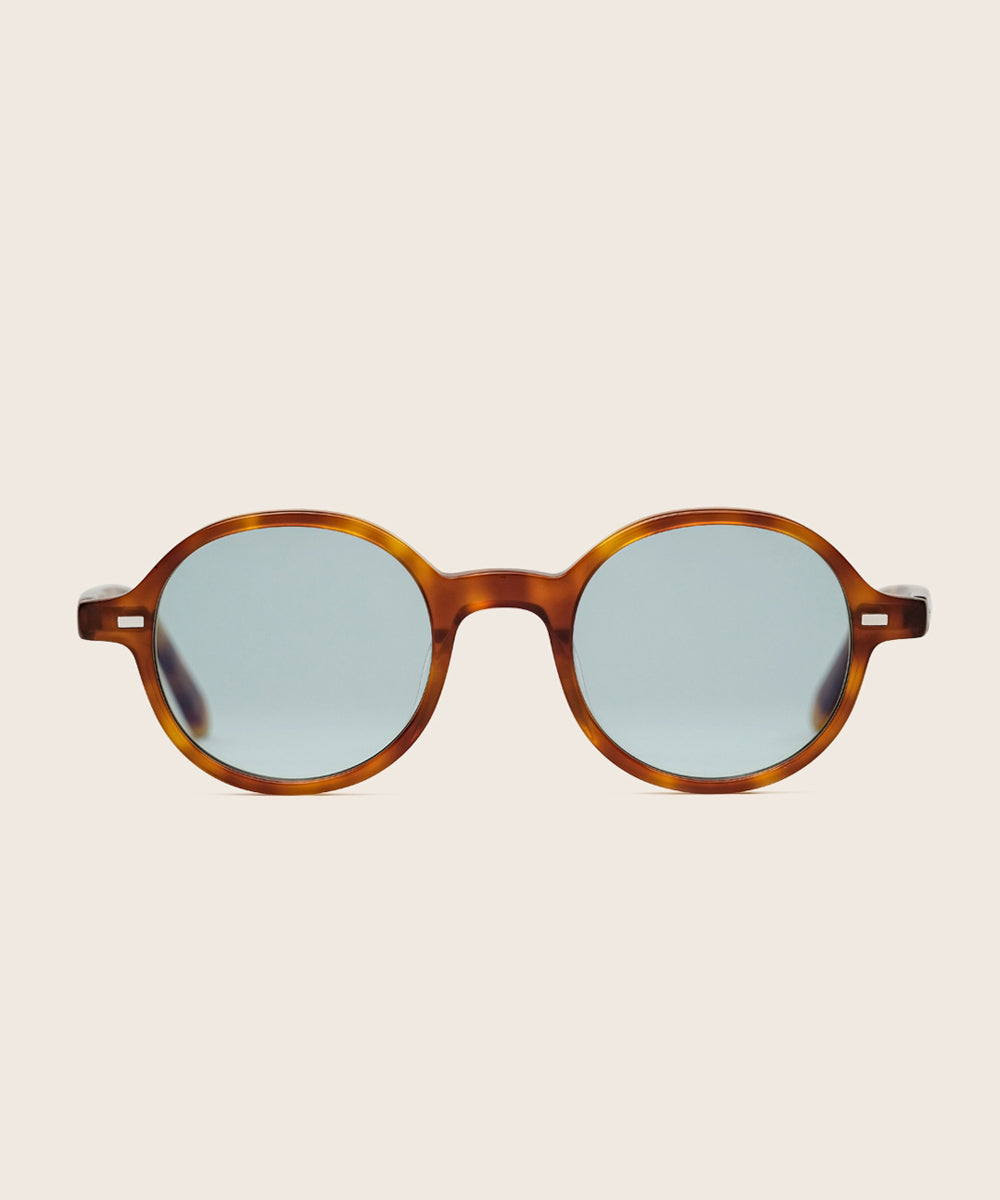 Johann Wolff Gatsby Vintage Tortoise Blue Photochromic Sunglasses 