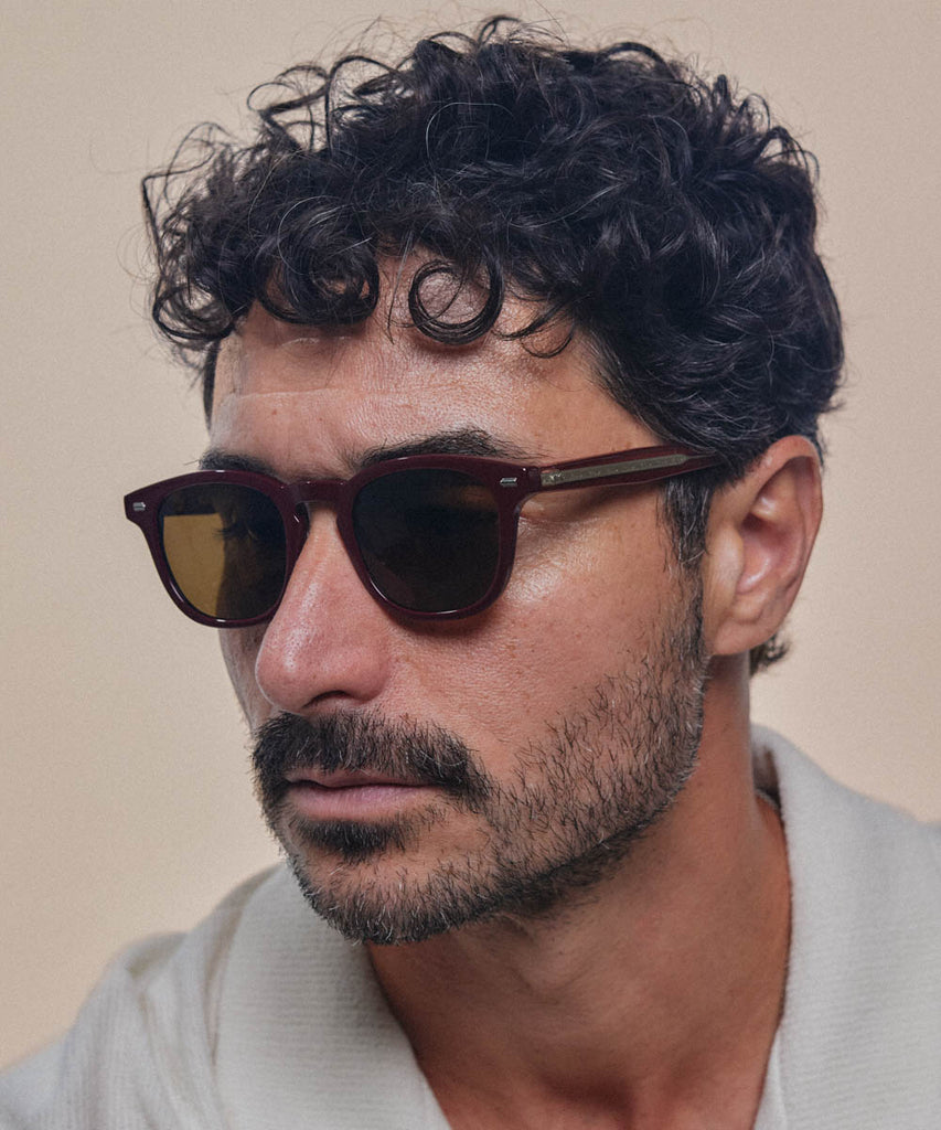 Johann Wolff JSB Burgundy Sunglasses #color_burgundy