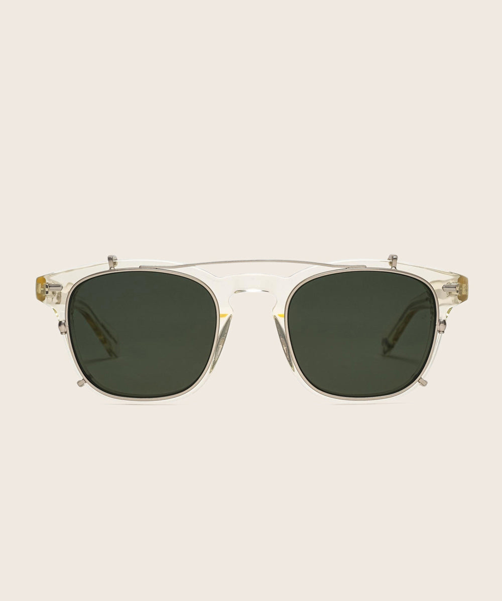 Johann Wolff JSB Matte Silver Green Clip 