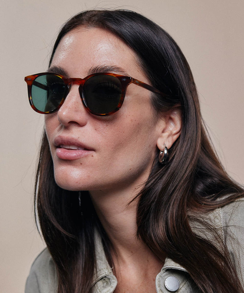 Johann Wolff Kepler Tigerwood Sunglasses #color_tigerwood