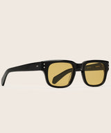 Johann Wolff Martin Black Burnt Yellow Sunglasses #color_black-burnt-yellow