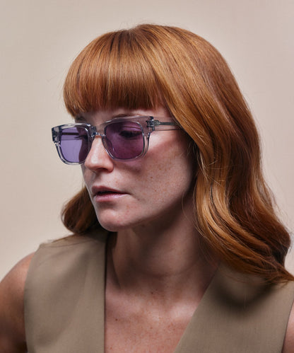 Johann Wolff Martin Smoke Grape Sunglasses 