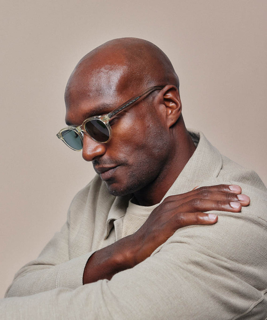 Johann Wolff Morrison Champagne Sunglasses