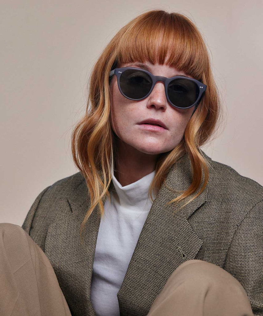 Johann Wolff Morrison Matte Smoke Sunglasses #color_matte-smoke