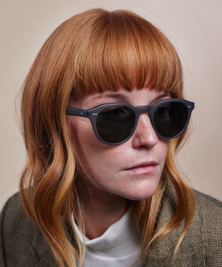Johann Wolff Morrison Matte Smoke Sunglasses #color_matte-smoke