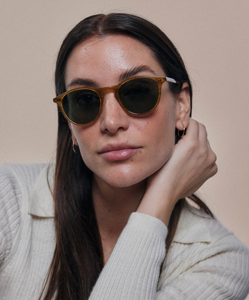 Johann Wolff Otto Suntan Sunglasses #color_suntan