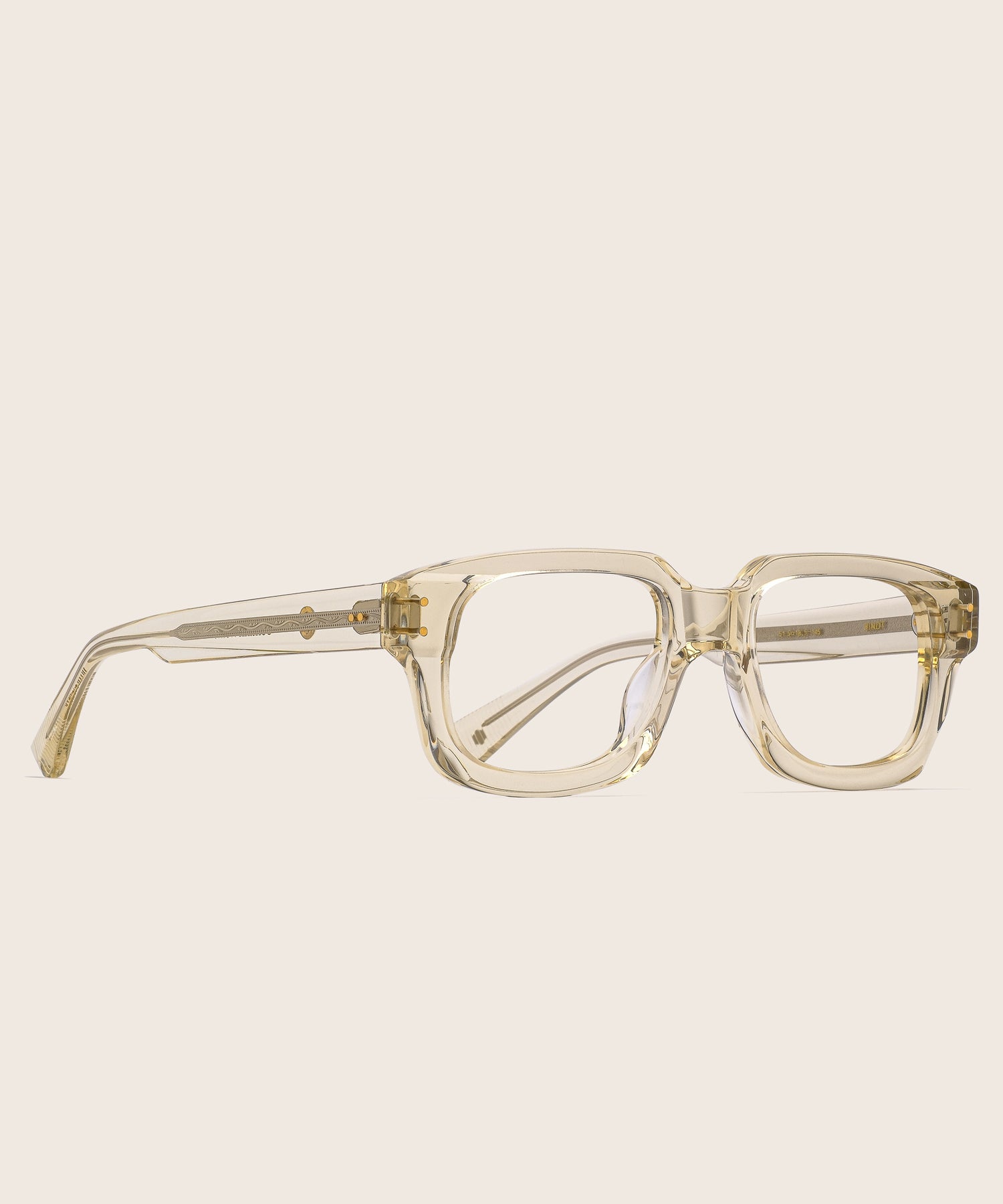 johann wolff rindt champagne eyeglasses 