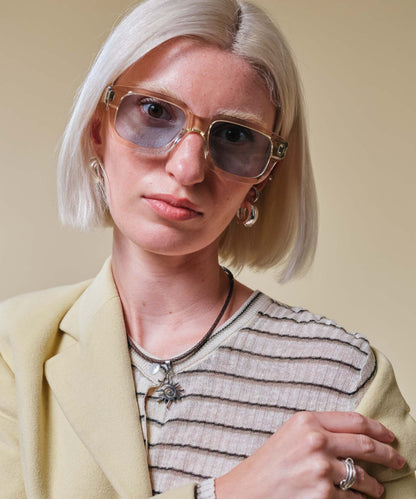 johann wolff rindt champagne light sunglasses 