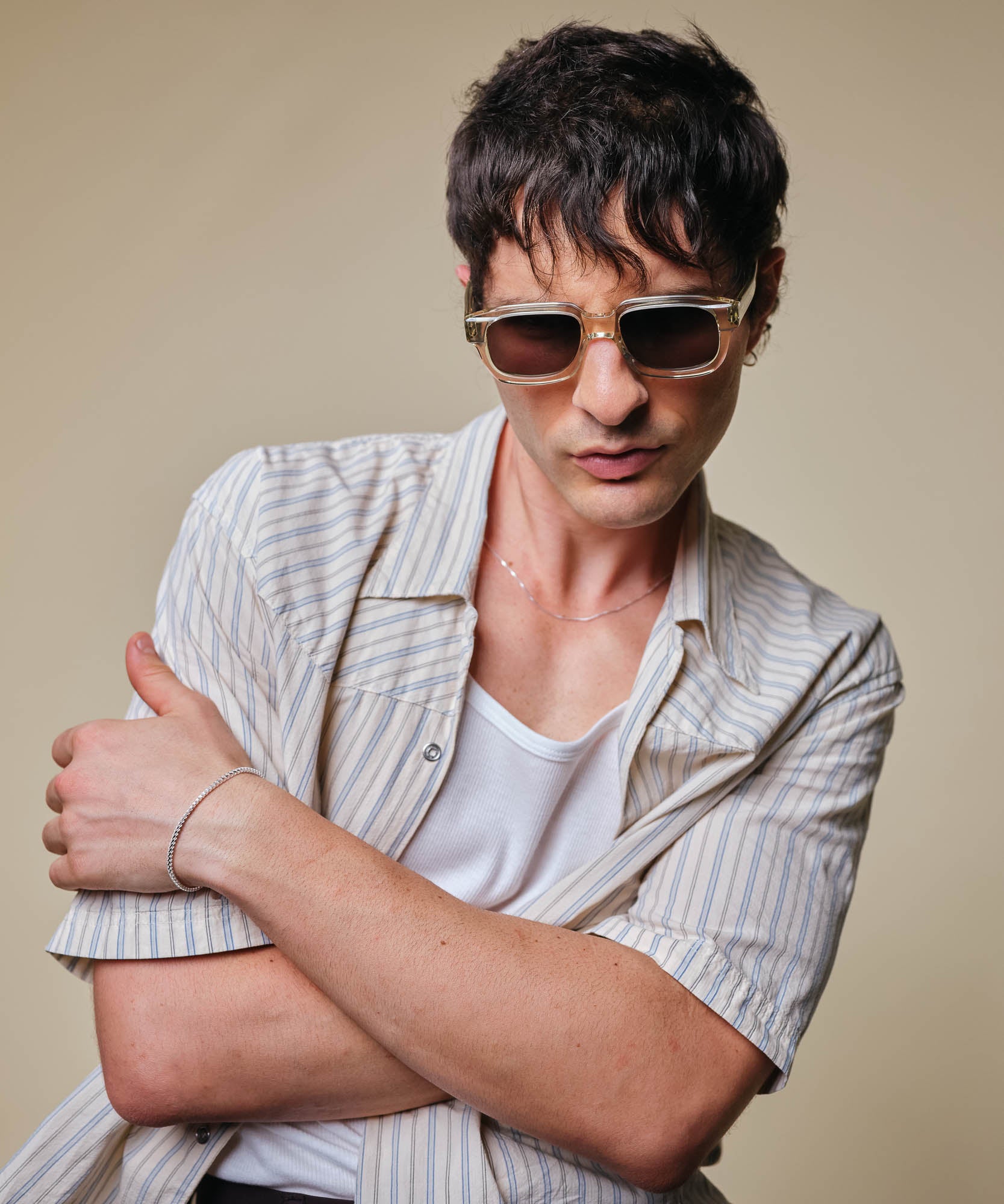 johann wolff rindt champagne sunglasses 