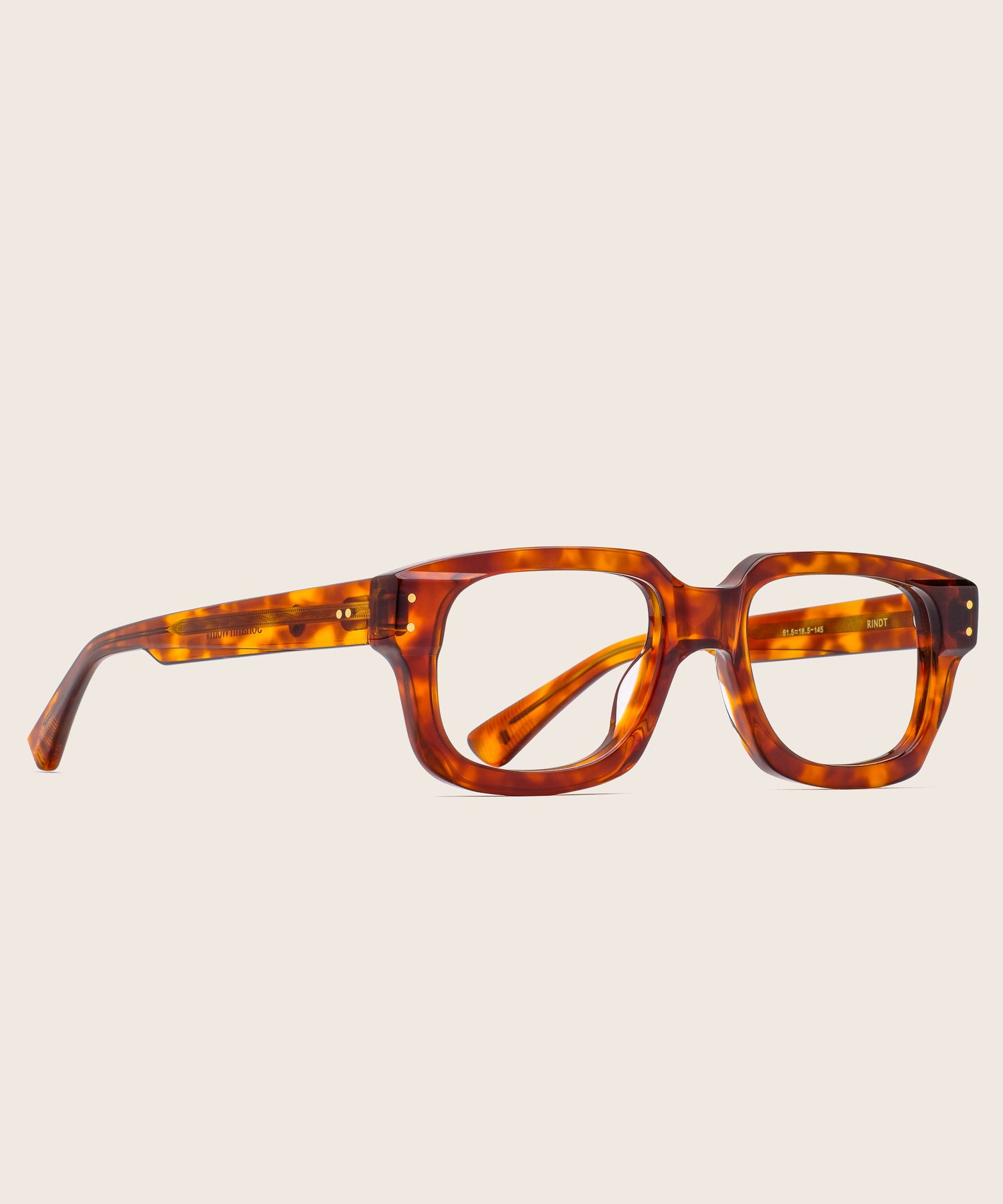 johann wolff rindt vintage havana eyeglasses 