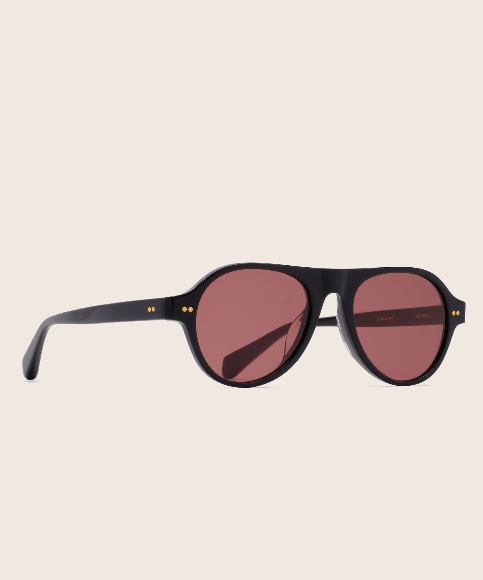 johann wolff schnell black burgundy sunglasses 
