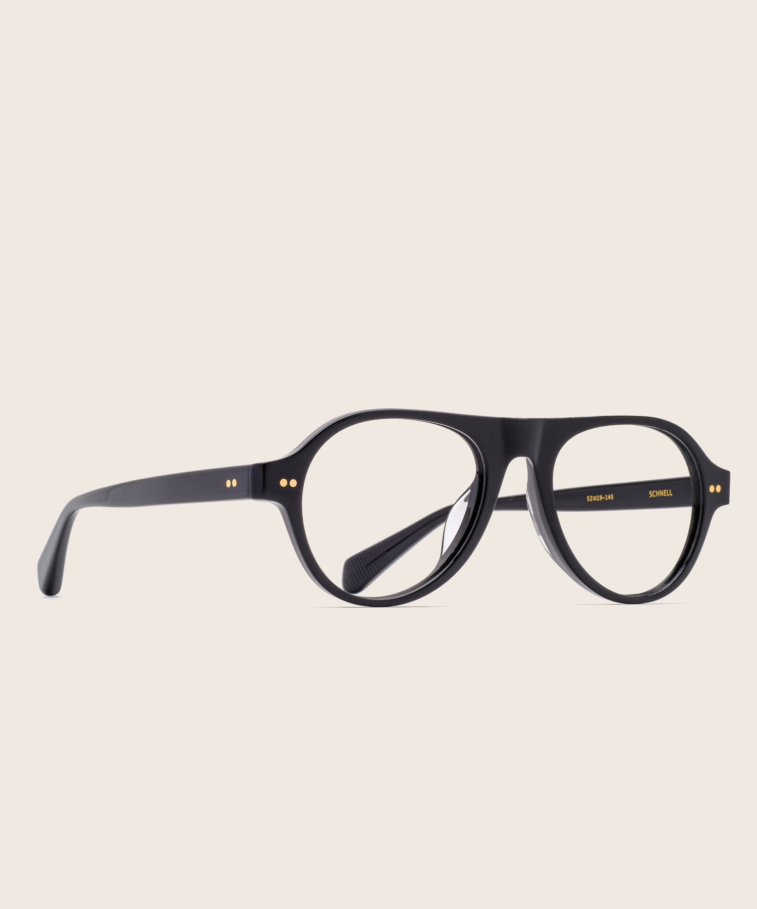 johann wolff schnell black eyeglasses 