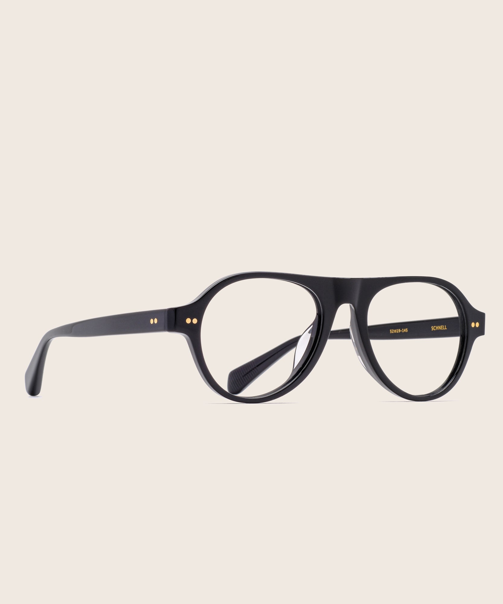johann wolff schnell black eyeglasses 