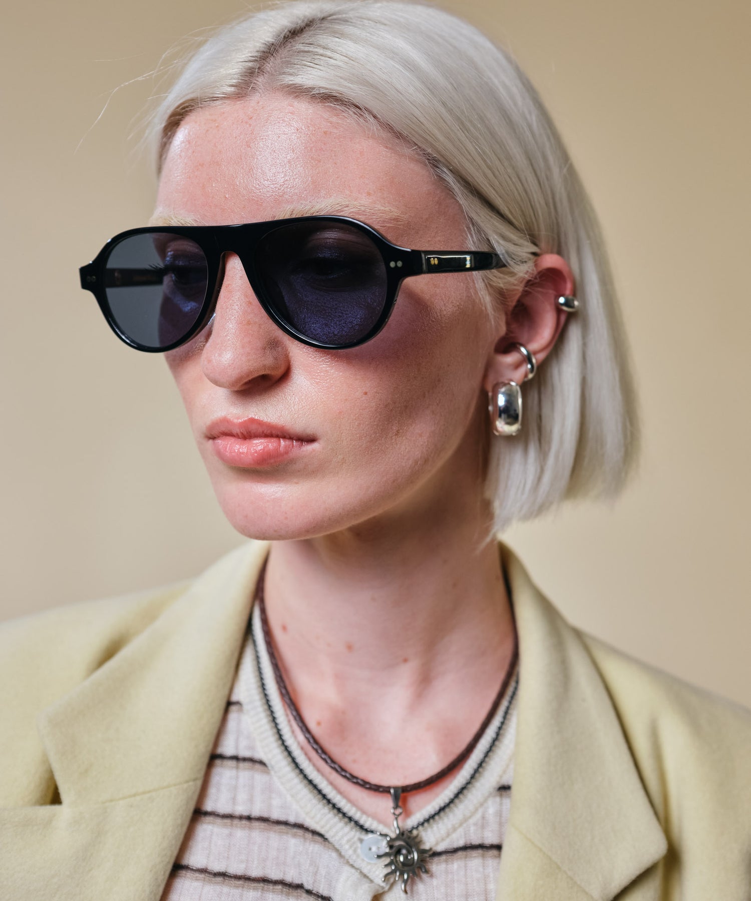 johann wolff schnell black sunglasses 