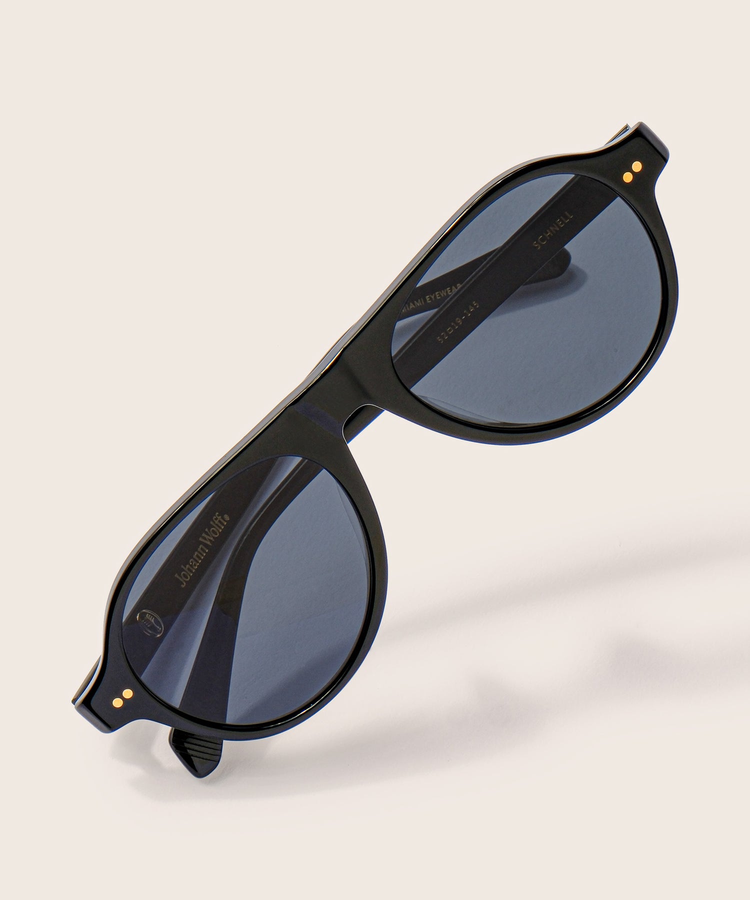 johann wolff schnell black sunglasses 
