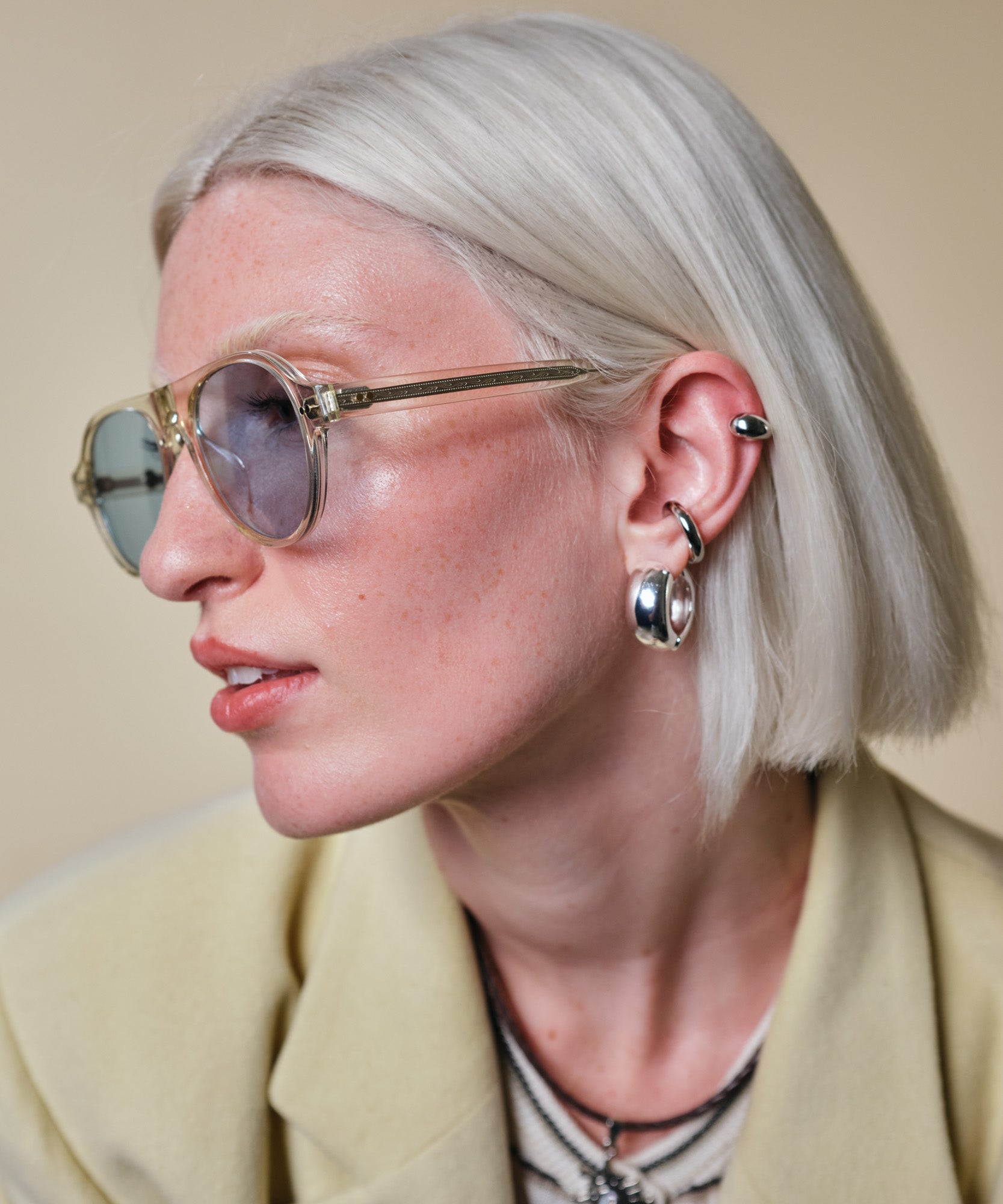 johann wolff schnell champagne piscine sunglasses 