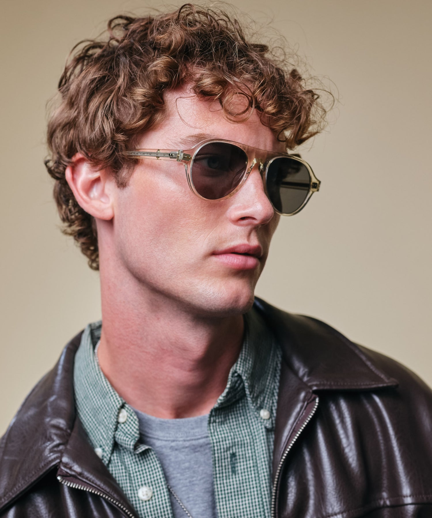 johann wolff schnell champagne sunglasses 