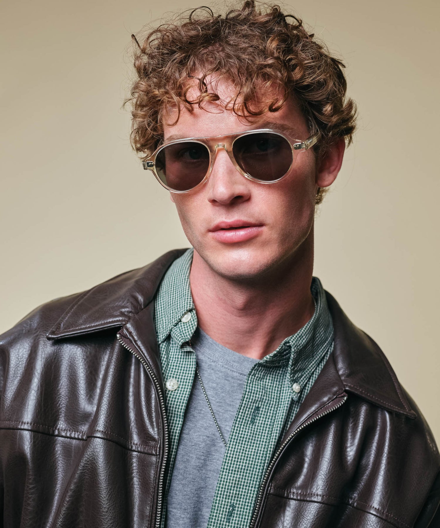 johann wolff schnell champagne sunglasses 