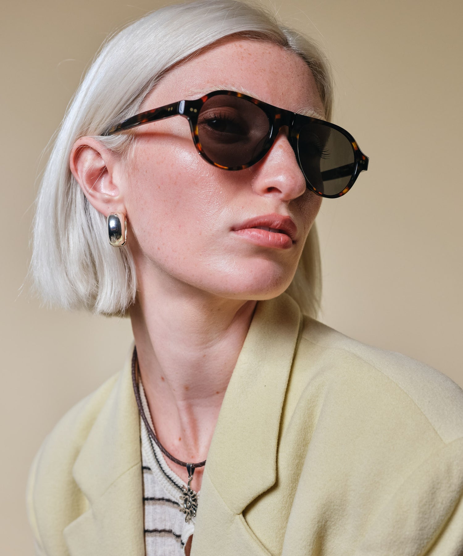johann wolff schnell dark havana sunglasses 