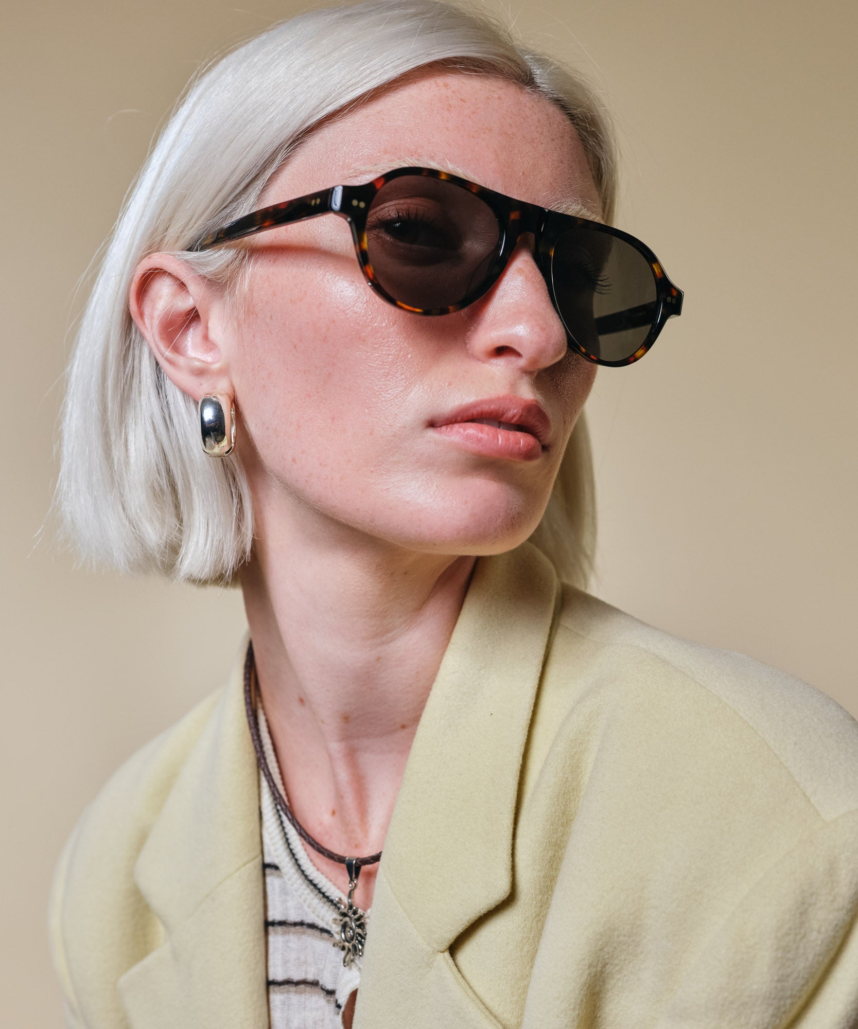 johann wolff schnell dark havana sunglasses 