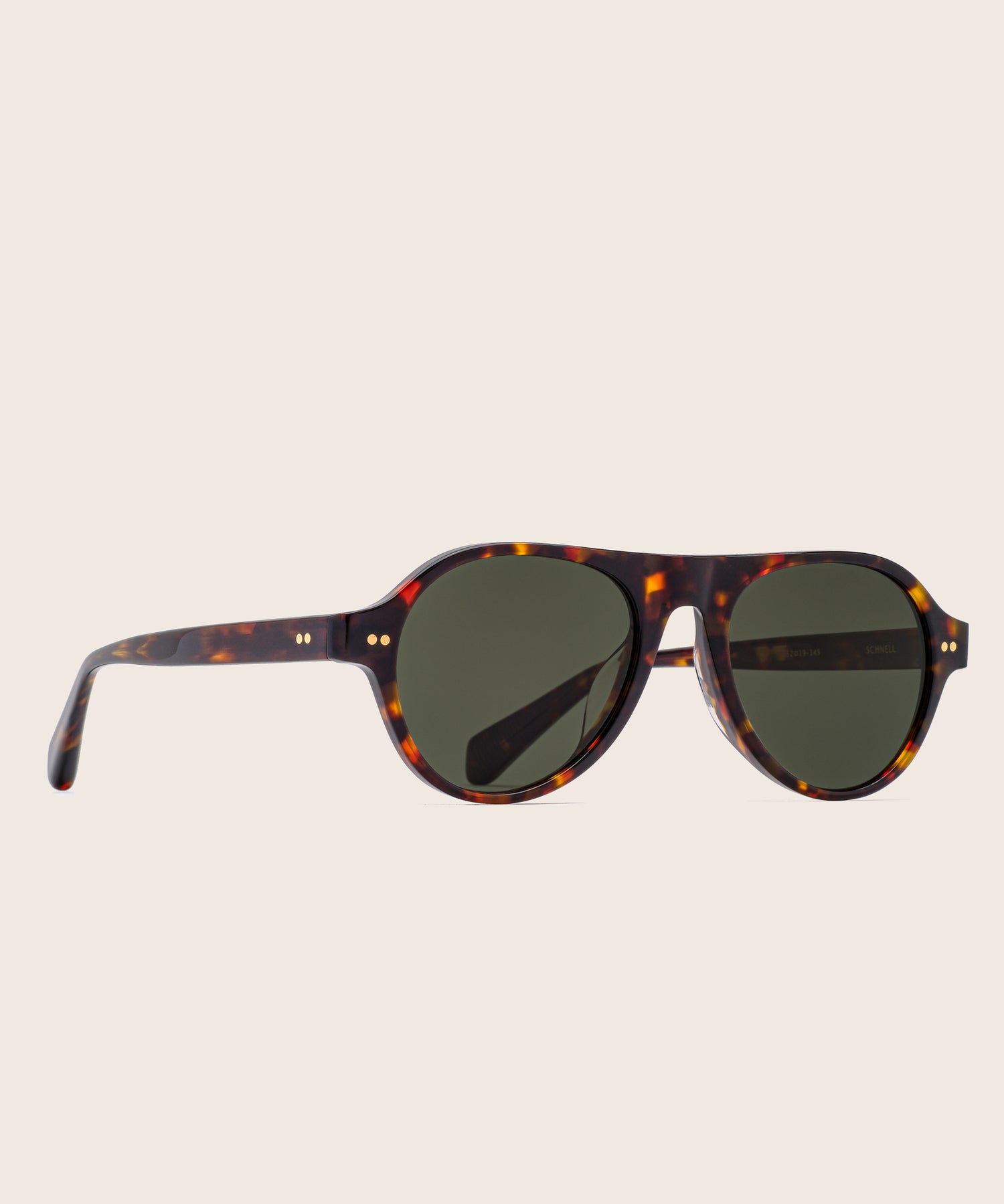 johann wolff schnell dark havana sunglasses 