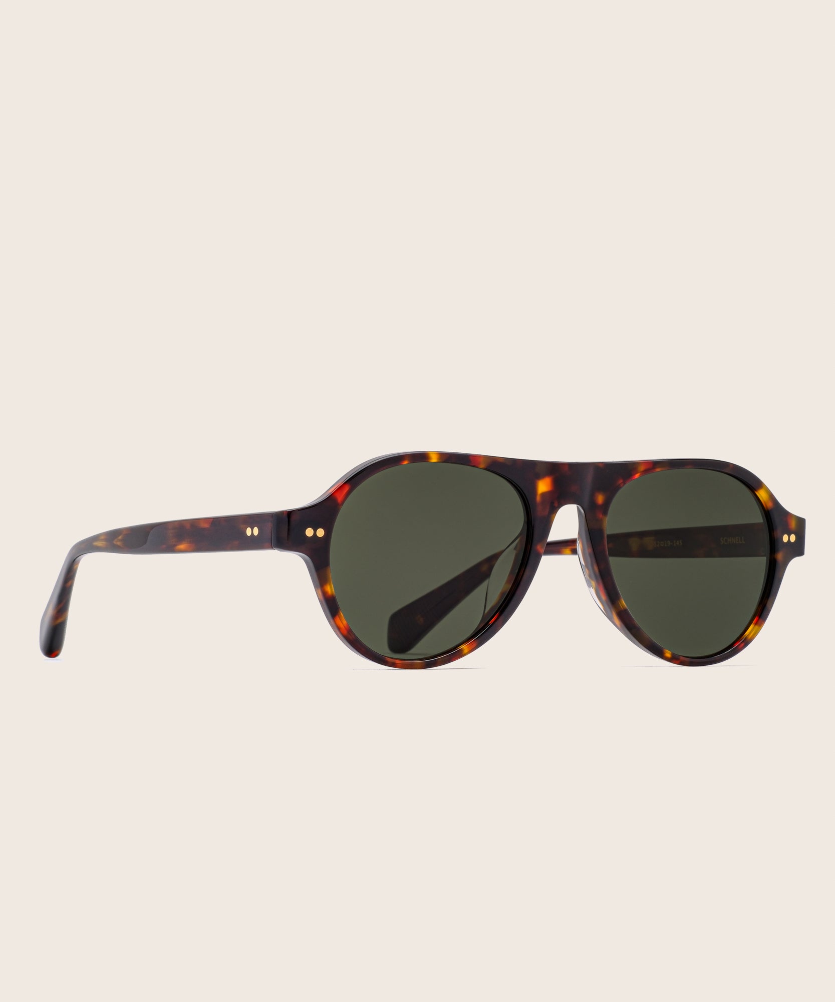 johann wolff schnell dark havana sunglasses 
