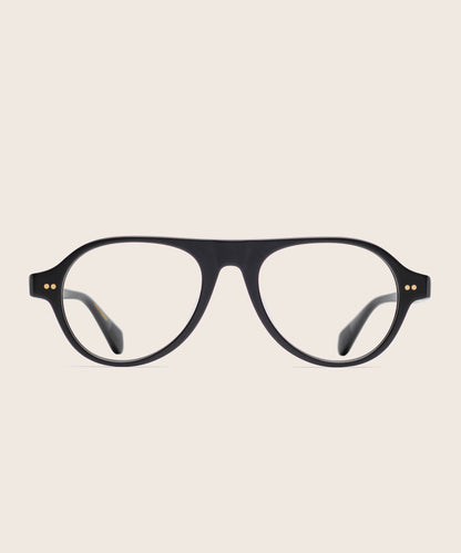johann wolff schnell matte black eyeglasses 