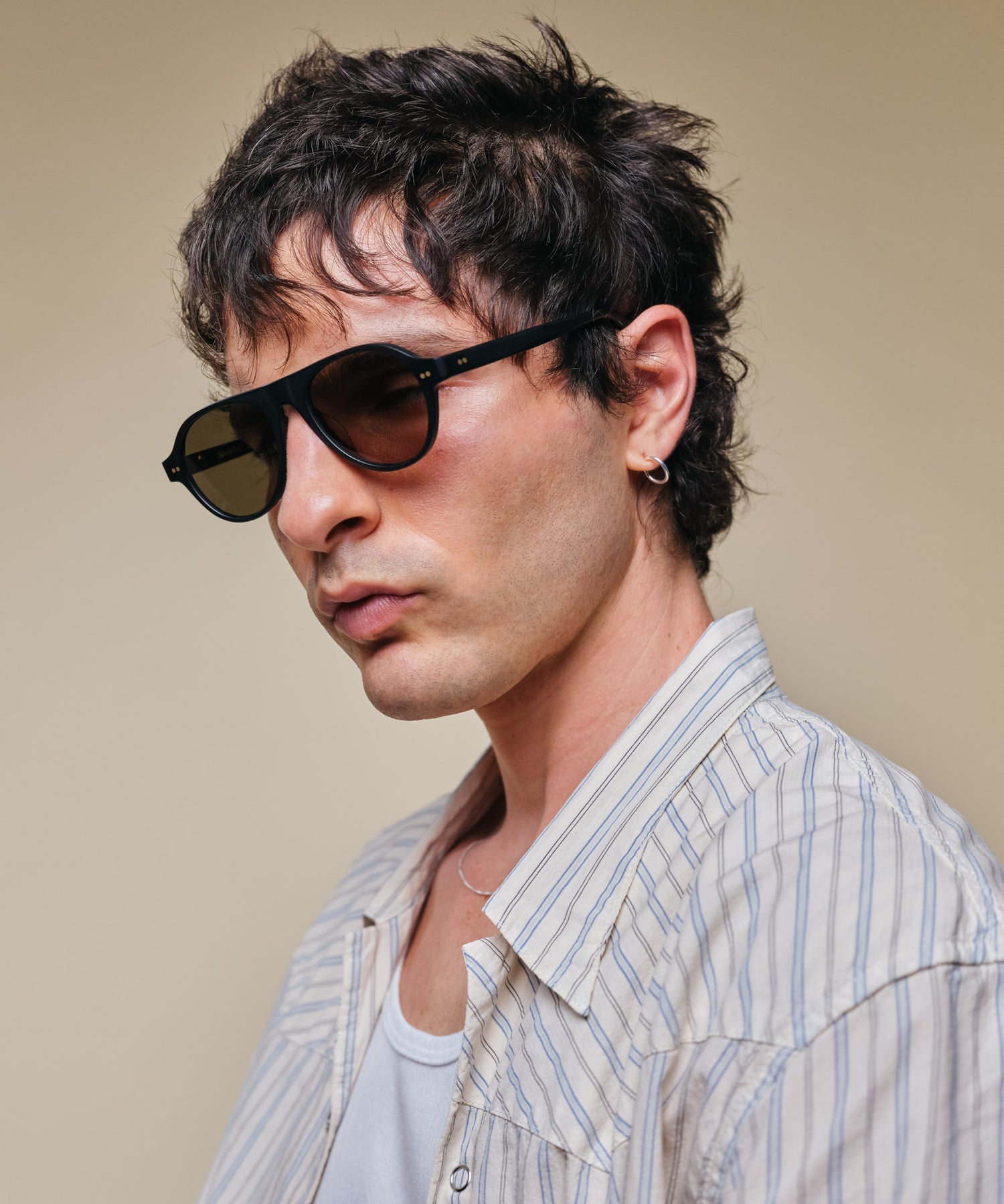 johann wolff schnell matte black sunglasses 