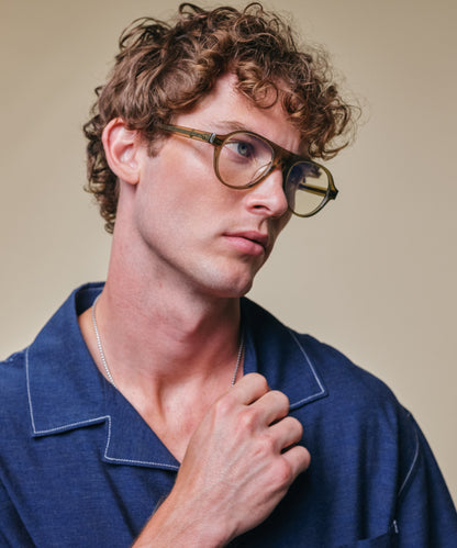 johann wolff schnell olive eyeglasses 