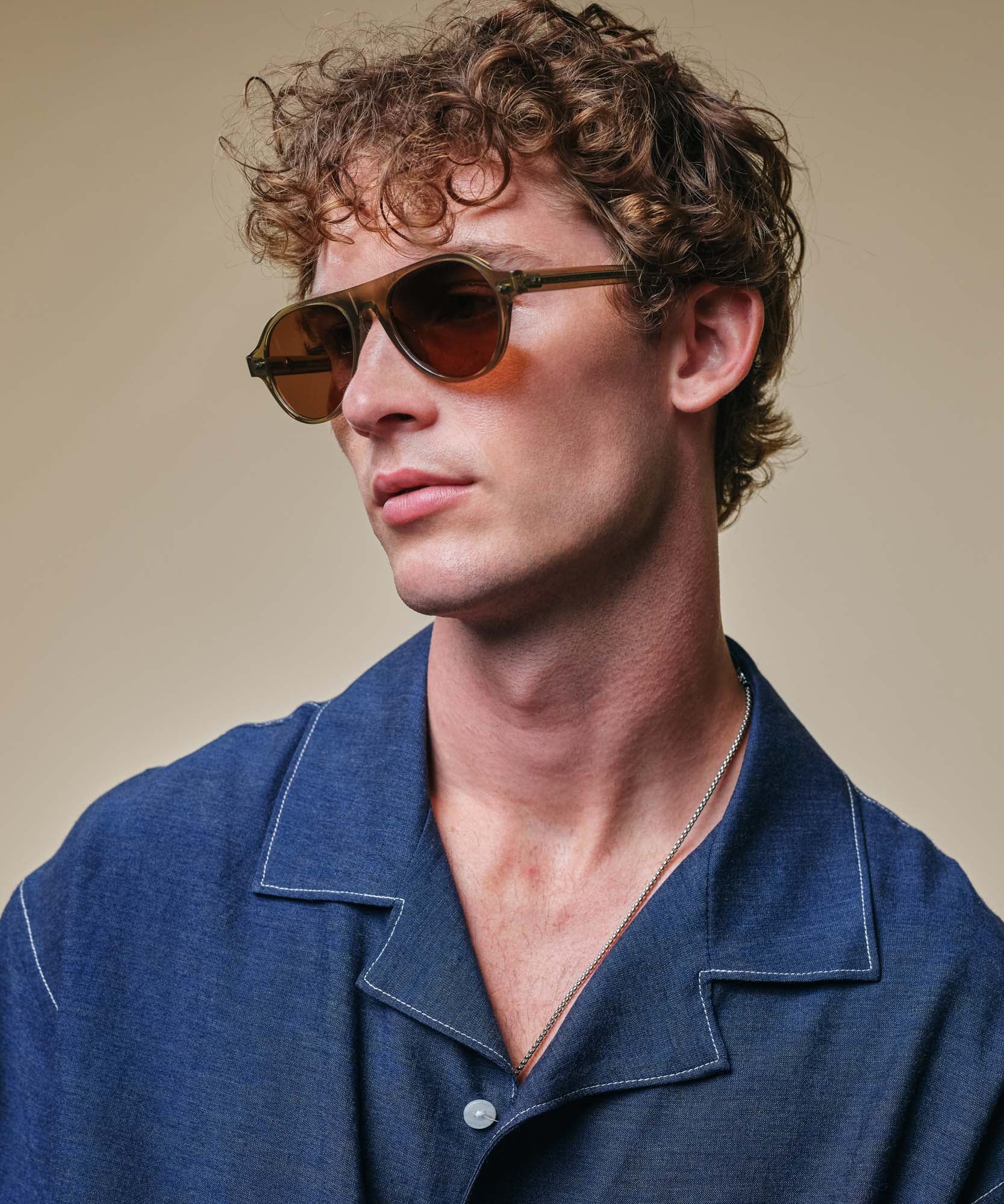 johann wolff schnell olive sunglasses 